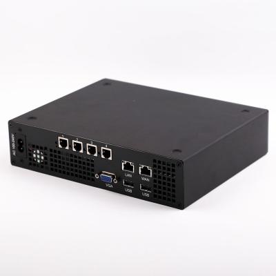 China IPX2000-4 mini IP PBX with 4 FXO support voice mail, IVR, conference, call groups, batch to add user extensions, FreePBX Issabel4 24cm * 19.5cm * 5.6cm (D* W*H) for sale