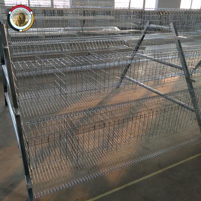 China Farms Factory Direct Sale A Type 3-5 Tiers 200 Birds Layer Poultry Farm Chicken Cage for sale