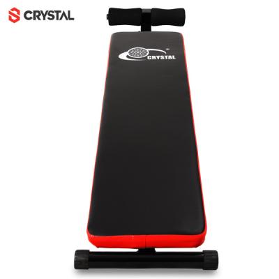 China Crystal Sports Indoor SJ-109 Logo Dumbbell Bench Custom Adjustable Sit Up Bench Exercise For Home for sale