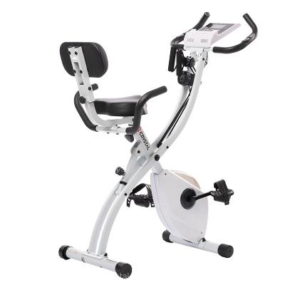 China Home Use SJ-102 Sports Gym Equipment Spinning Exercise Bike Cardio Bike With Resistance Band for sale