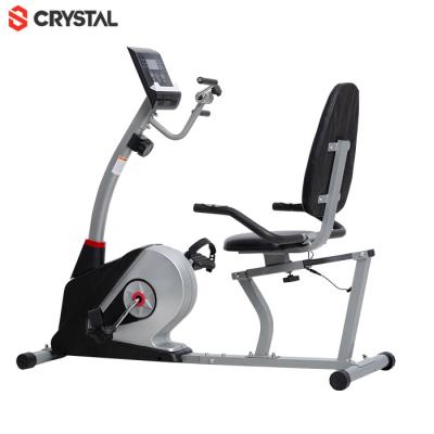 China Home Use SJ-3508 Home Gym Equipment Gym Elliptical Trainer Resistance Band Rotation Exercise Bike Recumbent Bike With Seat for sale