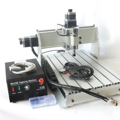 China Building Material Stores EU STORE 3 Axis 3040 Z-DQ CNC 500W CNC ROUTER ENGRAVER ENGRAVING Cutting Milling Auger Ballscrew 220V for sale