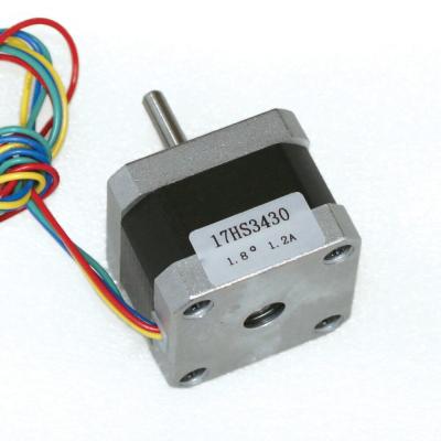 China 17HS3430 34mm 38oz-in / 25N.cm 1.2A Mini CNC Nema17 Stepper Motor Type 42x42x34mm for sale