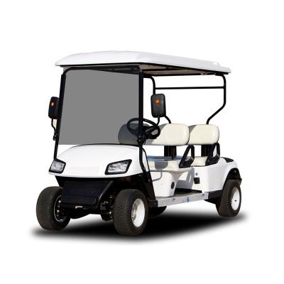 China Hot Products High Quality 4 Passenger Electric Buggy Electric Golf Cart For Sale 205/50-10 Vacuum Tires for sale