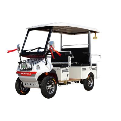 China Cheap 4 Wheel Drive 6 Seater Electric Sightseeing Golf Cart , Tour Classic Golf Carts Tour Rental Golf Cart 4.00-10 for sale