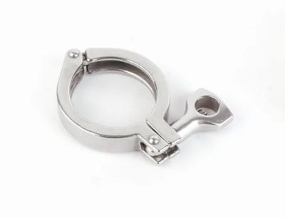 China Stainless Steel Pipe Clamps voor zware werkzaamheden Middeltype Single Pin Sanitaire Te koop