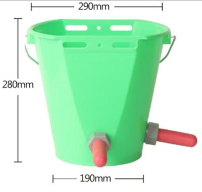 China Calf Feeding Bucket  Teat Bucket With Teat  /Milk Bar  calf feeder for sale