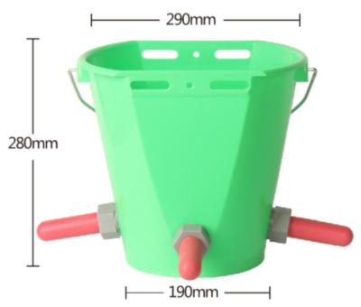 China Calf Feeding Bucket  Teat Bucket With Teat/Milk Bar  calf feeder for sale