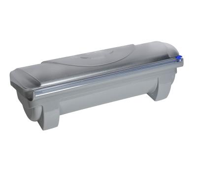 China New Arrival Customized Plastic Wrap Dispenser Food Grade Cut Cling Film Plastic Wrap Dispenser for sale