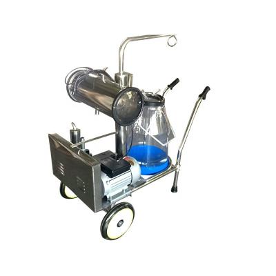 China Cultivate Vacuum Pump Single Electric Milking Machine Transparent Bucket Bucket for sale