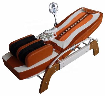 China Hot Body Jade Stone Roller 4/5/6/7/9 Customized Physiotherapy Spine Thermal Massage Bed for sale