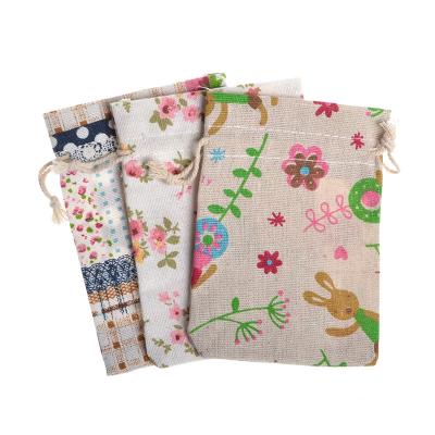 China BIODEGRADABLE Small Cotton Canvas Soap Drawstring Pouch Bag 100 Pieces Wholesale for sale