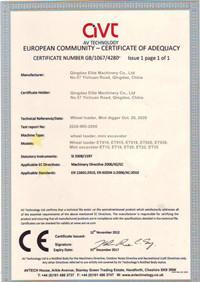 CE - Qingdao Elite Machinery Co., Ltd  Shandong Elite Import & Export Co., Ltd