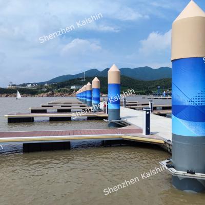 China Marine Ship Floating Dock Aluminum Pontoon Dock Pontoon Wooden Jetty Pier Waterfront Pontoon Pontoon Jetty for sale