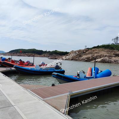 China Langlebige Marina Finger Dock aus Aluminiumlegierung 6061-T6 für Langlebigkeit schwimmende Gehbahn Pontoon zu verkaufen