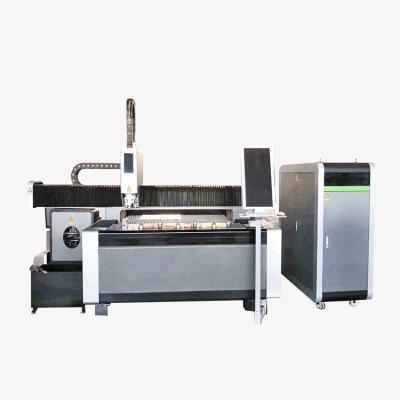 China Laser CUTTING Metal Sheet Plates And Pipes Fiber Laser Cutting Machine With Rotary Device for sale