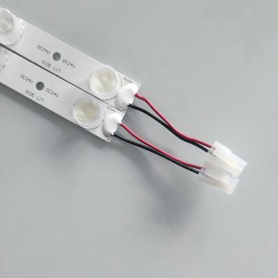 China OEM Constant Current Led Strip SMD3535 SMD3030 Factory Lit LED Sidebar Advertising LED Track Edge Beacon Bar for sale