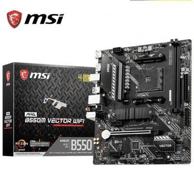 China WIFI Support VECTOR MAG B550M Gaming Motherboard MSI 3rd GEN AMD Ryzen Desktop Processors and 4000 G-Series Desktop Processors for sale