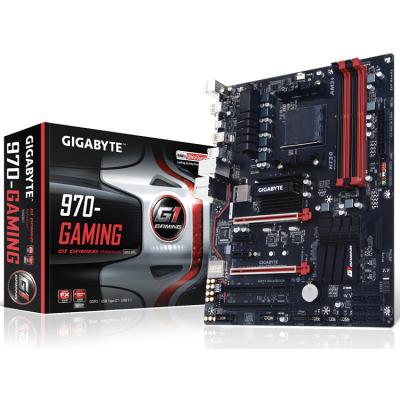 China Desktop GIGAOCTET GA-970-Gaming Used Motherboard with AMD 970 + SB950 Chipset Support AM3+ FX AM3 Phenom II Processor for sale