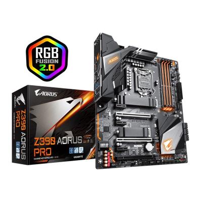 China GIGAOCTET Desktop Z390 AORUS PRO with 12 Phases Digital VRM Solutions Multi-cut Heatsinks with Heatpipe Z390 Chipset Used Motherboard for sale