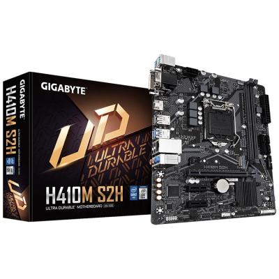 China GIGAOCTET H410M S2H MATX Gaming Desktop Motherboard with Intel H410 Chipset Supports 10th Gen Intel Core Series Processors for sale