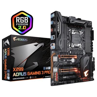 China GIGAOCTET X299 AORUS Pro Desktop Gaming 3 Motherboard With Intel X299 Chipset LGA 2066 Supports Intel X-Series Processor Family for sale