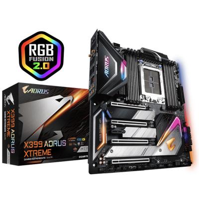 China Q-Flash GIGAOCET X399 AORUS XTREME Support With AMD X399 Chipset SocketTR4 Gaming Motherboard Supports 2nd Generation AMD Ryzen CPU Used MB for sale