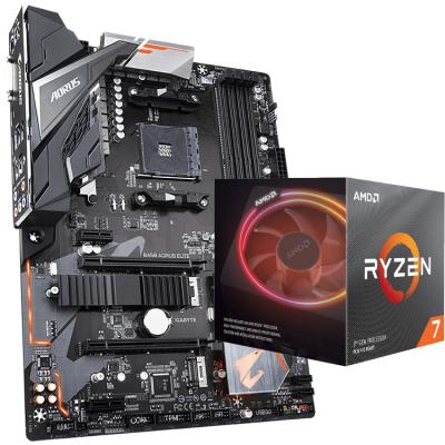 China GIGAOCTE B450 AORUS ELITE AMD AM4 Socket Gaming Desktop Motherboard With AMD Ryzen 7 3700X 8-Core 16-Thread Opened Desktop Processor for sale