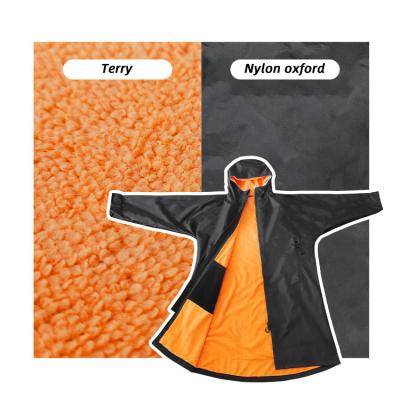 China Custom QUICK DRY Poncho Waterproof Waterproof Quick Dry Towel Surf Microfiber Logo Change Long Robe for sale