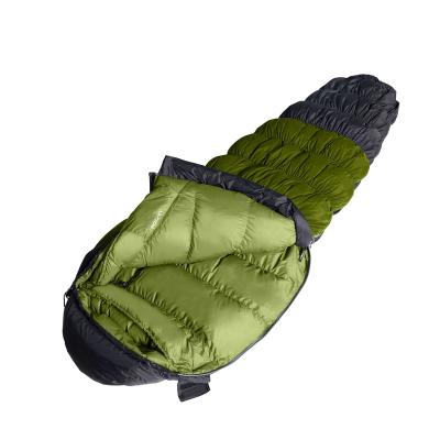 China 2021 Hot Sale Light Cotton Hybrid Type Down Shape Camping Cheap Human Sleeping Bag for sale