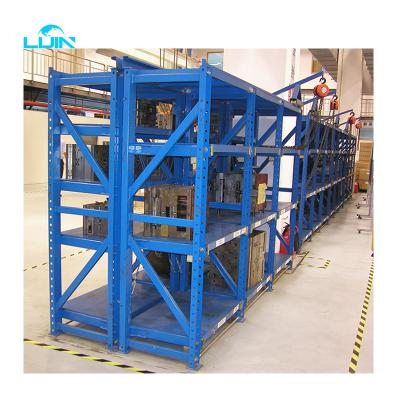 China Lijin Corrosion Protection Customized Size Mold Rack Industry Storage Mold Stretching System for sale