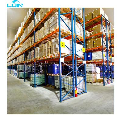 China LIJIN Corrosion Protection CE Certified Warehouse Factory Storage Heavy Duty Pallet Rack for sale