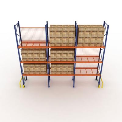 China LIJIN Corrosion Protection Warehouse Pallet Rack Storage Beam Racks Q235 Solid Industrial Steel Metal Shelving Made in China for sale