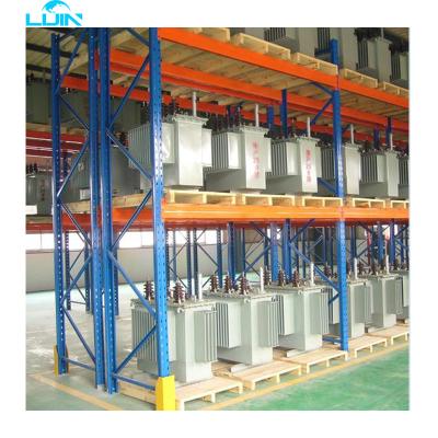 China LIJIN Q235 Steel Industrial Storage Shelf Corrosion Protection Heavy Duty Adjustable Warehouse Metal Selective Pallet Stacking Racks Shelf for sale