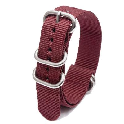 China Replace Custom Nylon Watch Band Straps NATO Seat Belt Straps 20mm 22mm Watch Bands for sale