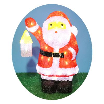 China Santa Claus Santa Claus Christmas Decorations Outdoor Led Lights for sale