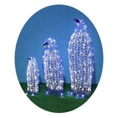 China Outdoor Led Penguin Lights Christmas Decorations Lights for sale