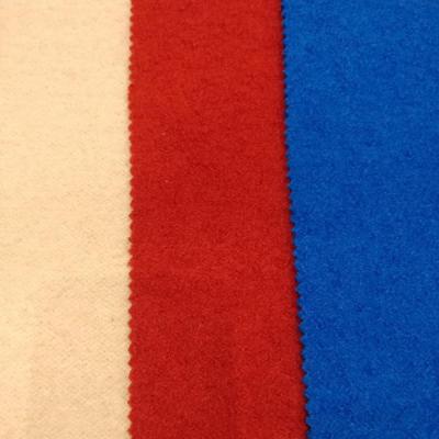 China Plain New Arrival 100% Boiled Wool Knit Fabric For Winter Suit Coat Pants for sale