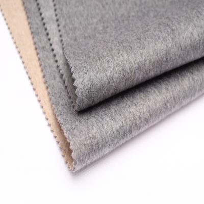 China New Arrival Double Faced Cashmere Double Faced Merino Wool Blended Woven Fabric For Suit Coat for sale