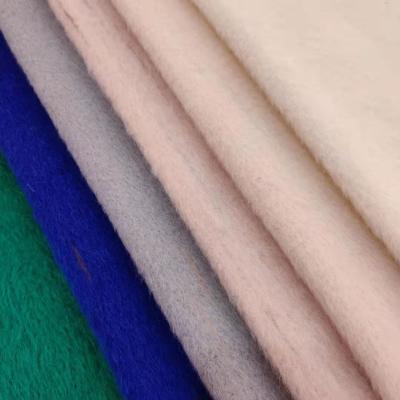 China Brushed Sueded Stripe Wool Mohair Blended Knit Fabric For Women Winter Sweater Overcoat for sale