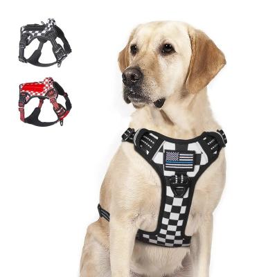 China New Quick Release Air Nylon Soft Breathable Mesh Pet Harness And Leash Set for sale