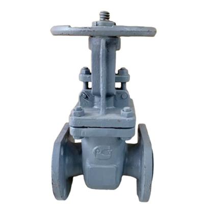 China General GOST Cast Steel WCB 30c41nj Wedge Gate Valve , Pn16 DN100 for sale