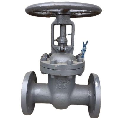 China General Manufacturer Gost gate valve 30c15nj Py40 wcb solid rising wedge gate valve for sale