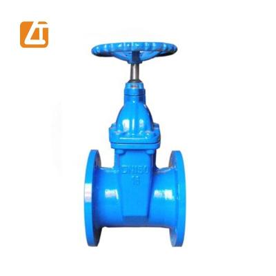 China BS5163 General Manual Soft Casting Iron Seal 4 6 Inch PN10 Water Gate Valve for sale