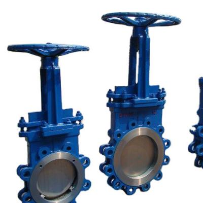 China ANSI 150 General Wedge a105n Full Hook Wafer Knife Gate Valve for sale