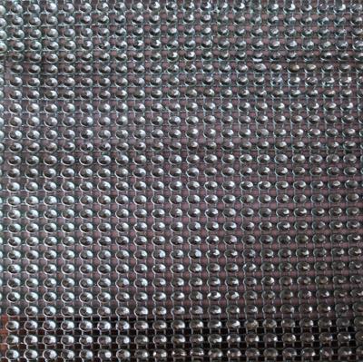 China High Quality Garment Clothing Decoration No Glue Aluminum Setting Crystal Rhinestone Mesh Net Rhinestone Glass Sheet for sale