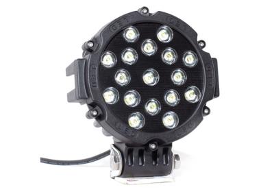 China Flood 4 Inch Square LED Vehicle Driving Lights 51w Spot Work Off Road For SUV for sale