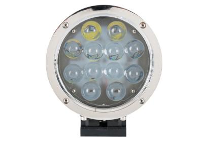 China Military Vehicles Round Led Headlights For Trucks , IP67 60w Led Spotlights 4x4 for sale