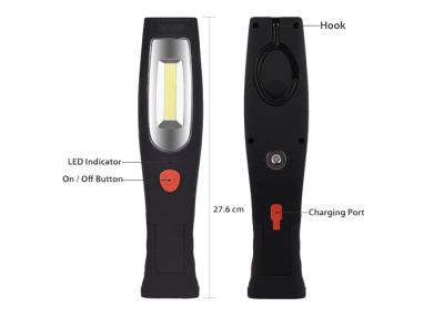 Chine ABS rechargeable ultra lumineux 3watt de phare du Portable LED avec l'aimant d'agrafe à vendre