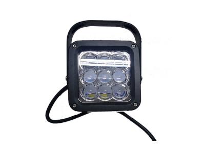 China 2100lm 27w Flood Beam led car spotlights , Cree Off Road Square Led Lights for sale